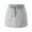 Grey, variant on XFHLMJFF Girls' Pleated Skort Skirt High Waisted Ruffle Shorts Athletic Skirts 5-6Y