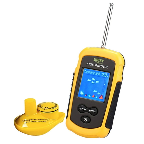 Yatlte Fishing Finder, Small Portable Fish Finder, Kayak Sonar Handheld Fish Finders, Ice Fishing Castable Depth Finder Boat Fisherman Gifts