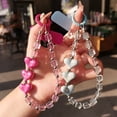 thumbnail image 5 of Hotpom Beaded Phone Lanyards, Durable Bag Charm, Women'S Fashion Accessory Wrist Hanging Decoration Pendant Stylish Gift Idea Item, 5 of 6