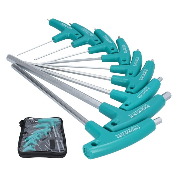 Hand Hex Key Kit, T-Shape Wrench Open Ended Ratcheting Wrench Screw Tightening Tool for Equipment for Car Repair