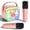 Pink, variant on Rirool Kids Karaoke Machine with 2 Wireless Microphones, Bluetooth Karaoke Speaker with LED Lights, Voice Changer & Portable Party Toy for Boys & Girls, Pink
