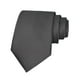 thumbnail image 3 of Corbata para hombres 145 cm de longitud sólida corbata formal para el regalo de la boda de graduación Gris, 3 of 8