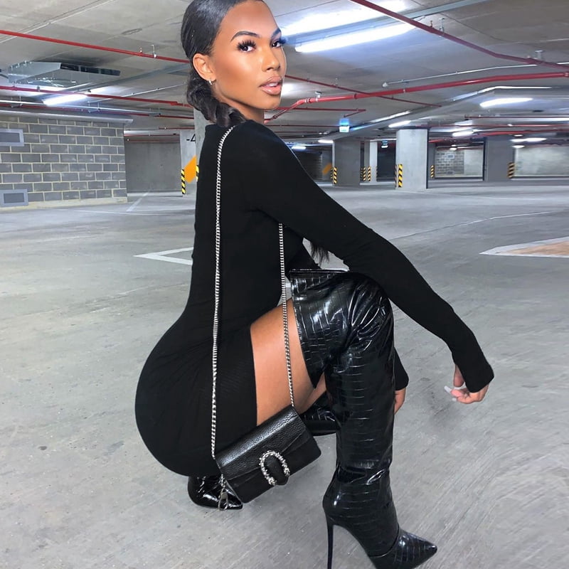 MERSARIPHY Women Sexy Bodycon Dress 