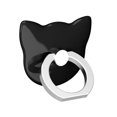 thumbnail image 1 of Soporte para teléfono móvil negro, soporte universal para teléfono móvil con forma de anillo, soporte para teléfono inteligente con forma de gato para iPhone XS X 8 7 6 5, Samsung Galaxy, 1 of 5
