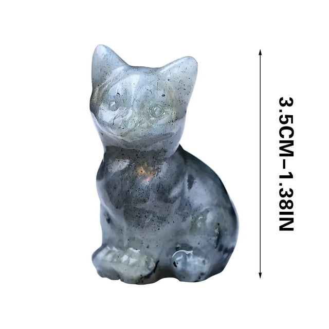 Escritorios de Oficina en el Hogar Linda Decoración Opal Restauración Cristal Piedra Natural Escultura Tallada Hecha a Mano Estatuas Pequeñas Estatuas Decoración Feng Shui Regalos de Escritorio de Ofi
