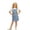 a-86Blue20, variant on Girls Kids Adjustable Strap Bib Overall Skirt With Stripe Print A Line Loose Fit For Daily Outdoor Play Summer Casual Holiday Daily Outings Trendy Skirts