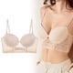 thumbnail image 5 of de encaje sin costuras para mujer , uso diario Confort Soporte con aros Dormir Entrenamiento Pecho Ropa interior 80C Sunnimix Sujetador sin costuras, 5 of 8