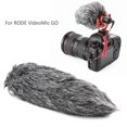 thumbnail image 3 of Sonew Condenser Microphone Windshield Furry,Microphone Windshield Furry for RODE VideoMic GO Outdoor Recorder Wind Cover Shield Furry,Microphone Windshield Furry, 3 of 10