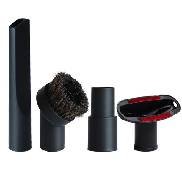 Para Aspiradora Universal de 1 1/4 Pulgadas y 1 3/8 Pulgadas, Herramienta para Ranuras con Boquilla, Cabezal de Cepillo de Succión con Boquilla para Cama, Sofá, Teclado, Asiento de Auto, Alfombra