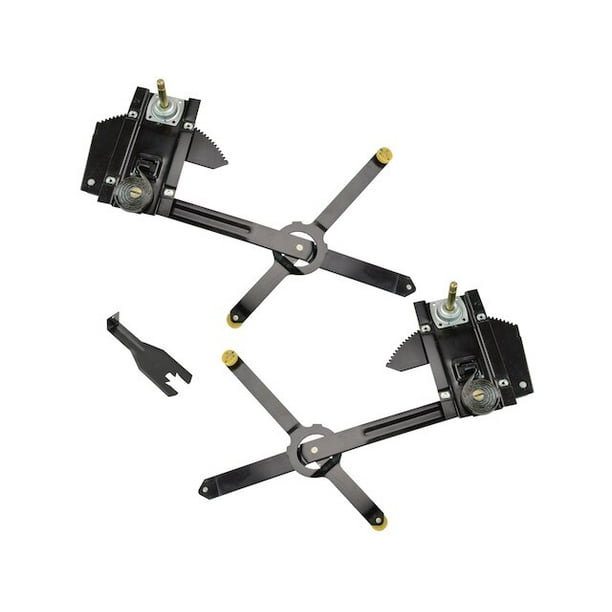 Front Window Regulator Kit 2 Piece Compatible with 1977 1986 Chevy K5 Blazer 1978 1979 1980