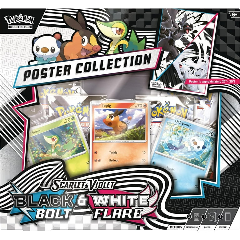 Pokemon TCG Scarlet & Violet 10.5 Unova Poster Collection Box - 4 Packs -  Walmart.com