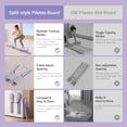 thumbnail image 4 of Entrenador abdominal plegable 6 en 1 Cursor Fitness Pilates Board, 4 of 7