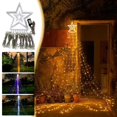 thumbnail image 1 of Xihbxyly Luces Navideñas para Exteriores, Luces Led Multicolor para Árbol, Control Remoto de 8 Modos, Resistencia Al Agua Ip67, Ideales para Decoración de Patios y Fiestas, Ambiente Festivo Brillante, 1 of 3