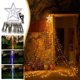 thumbnail image 1 of Fiudx Luces Navideñas para Exteriores, Luces Led Multicolor para Árbol, Control Remoto de 8 Modos, Resistencia Al Agua Ip67, Ideales para Decoración de Patios y Fiestas, Ambiente Festivo Brillante, 3, 1 of 3