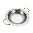 thumbnail image 4 of deevoka Chafing Dish Korean Ramen Pot Kimchi Soup Pot Multipurpose Sukiyaki Stockpot 2cm, 4 of 9