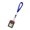 Green, variant on KRTYDBFZ Handcrafted Wooden Button Keychain Gift For Adults Kids Clicking Sound Stress Relief Toy With Reusable Phone Strap