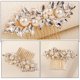 thumbnail image 3 of Peineta para novia, peineta para boda, tocado de novia con diamantes de imitación, peineta decorativa para mujer, accesorios para el cabello de dama de honor para graduación y boda, 3 of 8