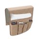 thumbnail image 1 of Beige1 Uds sofá reposabrazos organizador bolsa sofá silla Tv Control remoto revista impermeable, 1 of 5