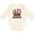 thumbnail image 3 of Inktastic Construction Future Contractor Boys or Girls Long Sleeve Baby Bodysuit, 3 of 5