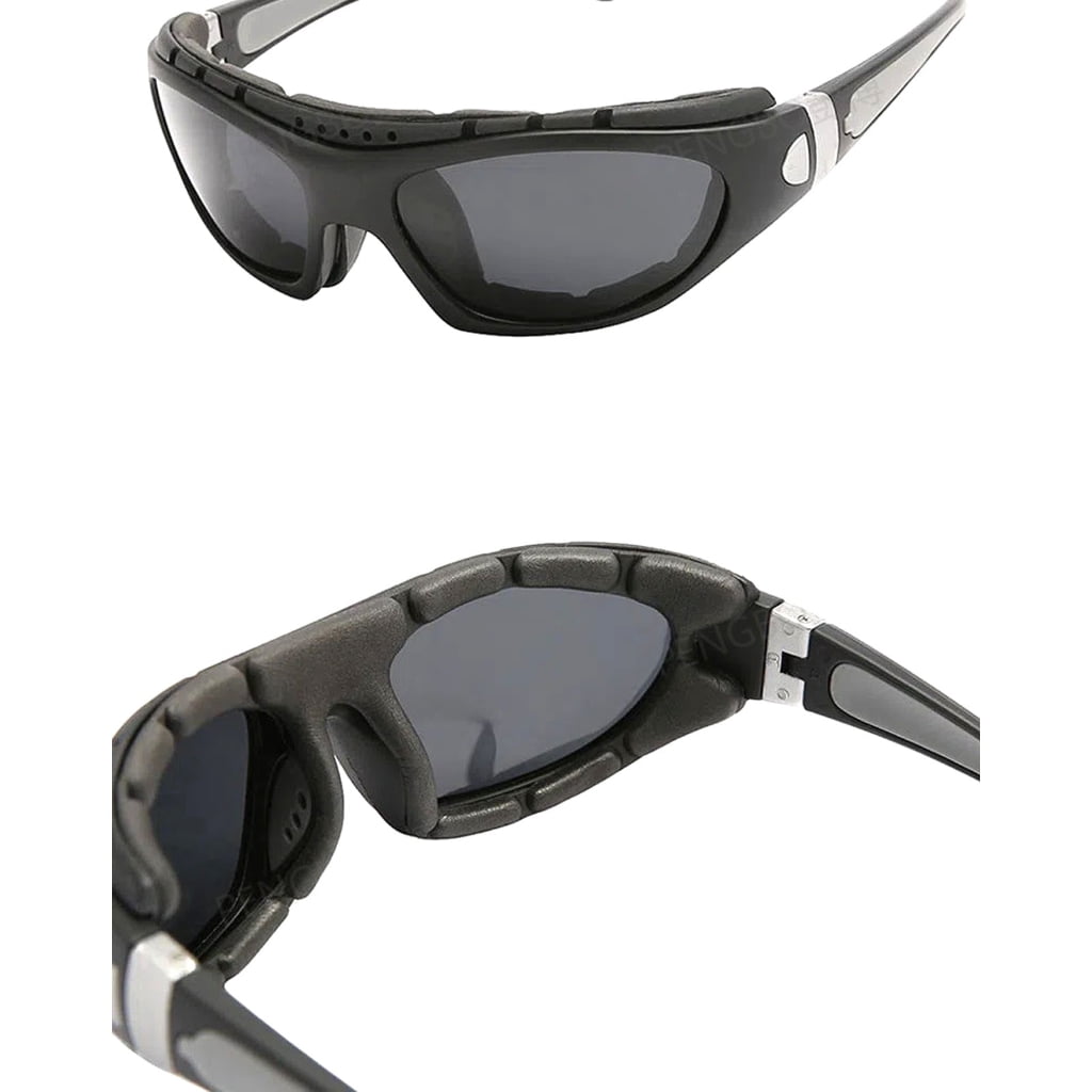 High Clarities UV400 Safety Glasses With Coating Sunlight Protections PC EVA Eyewears For Outdoor Activitie
