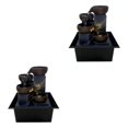thumbnail image 1 of Billuyoard 1pc Fuente de Feng Shui Adornos Cascada Tamaño pequeño Decoración Artesanía Tipo 1 2piezas, 1 of 1