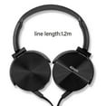 thumbnail image 4 of Casque au Design Moderne en Métal avec Microphone, Filaire, Réduction du Bruit, Casque Circum-Aural, 4 of 5