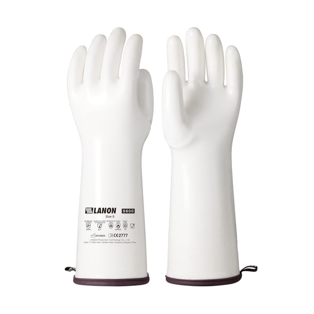 Guantes de horno LANON 15 de silicona líquida resistentes al calor CoralAir