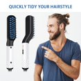thumbnail image 5 of Beard Straightener for Men - Faster Heated Ionic Technology Beard Straightening Comb – Electric Portable Men’s Hair Styling Brush, 5 of 14