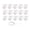 Heart Shaped, variant on Rivenza Elegant Wedding Hanging String Ceiling Decor Easy Install PE Material for Indoor Star Shaped