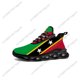 thumbnail image 1 of Zapatillas deportivas planas con la bandera de San Cristóbal y Nieves para hombre y mujer, deportivas de alta calidad con cordones, de malla, hechas a medida., 1 of 6
