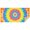 Colorful Tie Dye, variant on Black White Tie Dye Mandala Pattern Rectangle Tablecloth 60"x84",Waterproof Polyester Rectangle Table Cloth, Wipeable Spillproof Polyester Tablecloth for Dining, Camping, Indoor and Outdoor