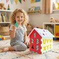 thumbnail image 2 of Costway 7PCS Kids Soft Foam Playhouse with Separable Alphabet & Numbering for Boys & Girls Multicolor, 2 of 11