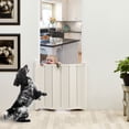 thumbnail image 2 of Scandinavian Pet Design Me Garde Rétractable 22" à 36" Porte de Sécurité pour Animaux de Compagnie, Blanc, 2 of 12