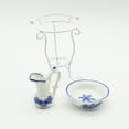 thumbnail image 3 of 1 Set Bathroom Model 1/12 Small Washbasin Mini House Bathroom Rack Kettle Miniature Ornament Realistic Room Decoration Mini Furniture for Layout, 3 of 7