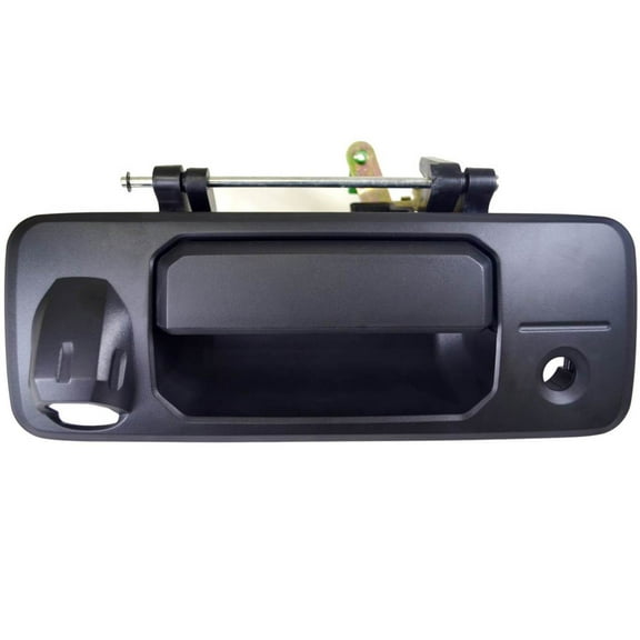 PT Auto Warehouse TO-3954A-TGC - Tailgate Handle, Textured Black - with Camera Hole Fits select: 2016-2020 TOYOTA TACOMA, 2014-2020 TOYOTA TUNDRA