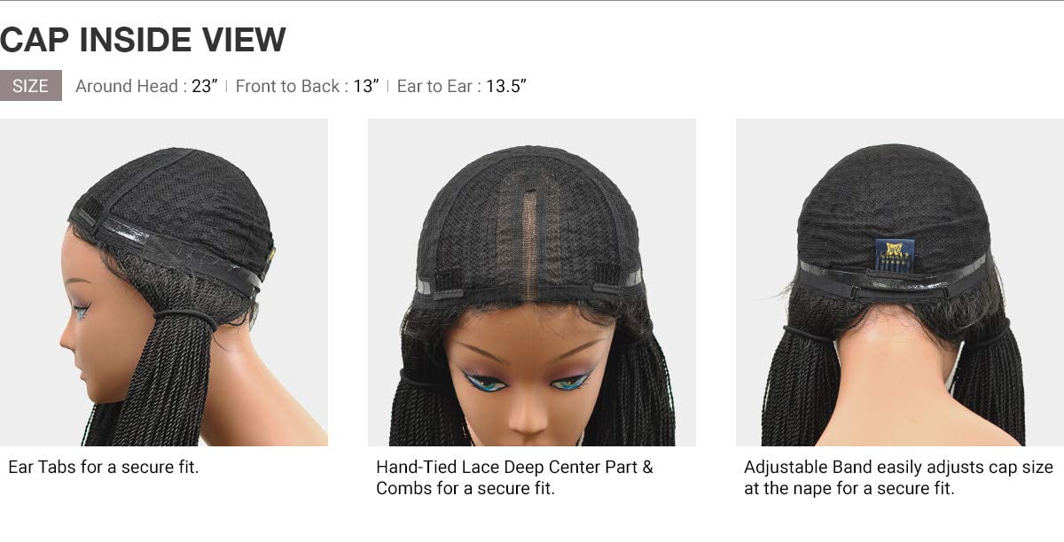 FREEDOM PART 101 (1B Off Black) - FreeTress Equal Synthetic Full Wig
