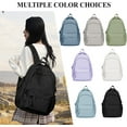 thumbnail image 3 of School Backpack for Women Men,Waterproof Bookbag for College Students Small Cute Backpacks for Fits 15.6Inch Notebook Black, 3 of 8
