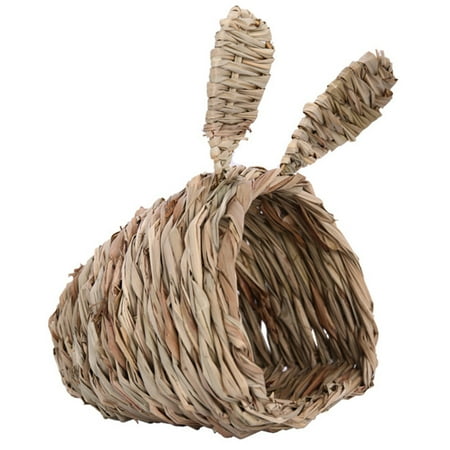 

TOYMYTOY 1Pc Handmade Woven Grass Nest Rabbit Sleeping Nest Practical Pet Supply