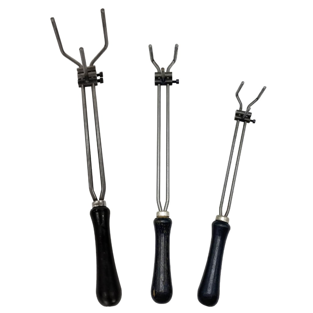Crucible Tongs Crucible Clamp Gold Melting Clamp Pliers Metal Melting Tongs for Melting Gold and Silver Jewelry