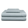 thumbnail image 1 of 410 TC Dusty Blue Twin Size Sheet Sets By Cooling Planet, 1 of 9