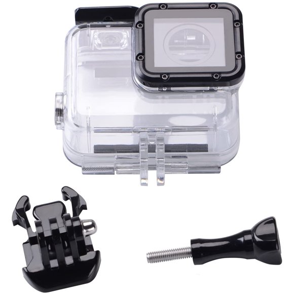 Suptig Remplacement Boîtier Étanche Boîtier de Protection pour GoPro Hero 5 Extérieur Caméra de Sport pour une Utilisation Sous-Marine - Eau
