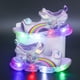thumbnail image 1 of Zapatos de verano para niños de Disney, sandalias con punta de malla para niñas elsa, zapatos de playa a la moda, sandalias con luz led de fondo suave de princesa congelada, plantilla de 19,2 CM Gao Jinjia LED, 1 of 2