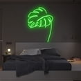 thumbnail image 2 of Handmadetneonsign Monstera leaf Led Sign, Monstera leaf Neon Sign, Wall Decor, Monstera leaf Led Light, Custom Neon Sign, Wall Décor, 2 of 5