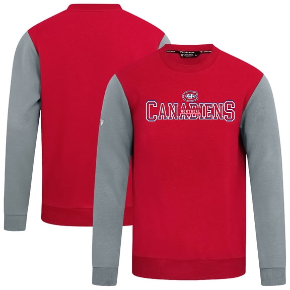 Men's Levelwear  Red/Gray Montreal Canadiens Ultimate Journey Sweatshirt