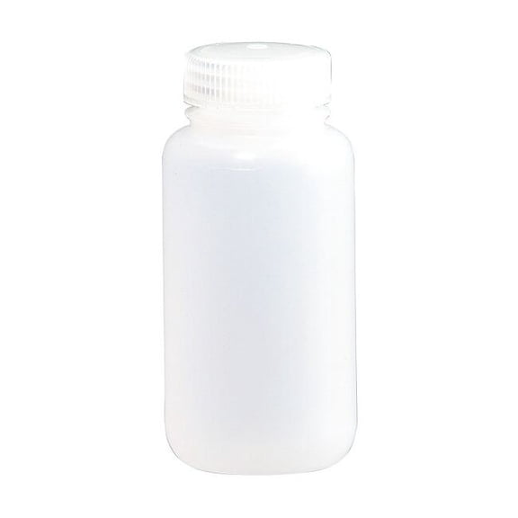 Nalgene Bottle,164 mm H,Natural,73 mm Dia,PK48 PLA-03176