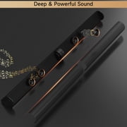 VIPQV Sound Bar for Smart TV, 2CH Detachable TV Sound Bar with Subwoofer, Bluetooth/AUX/Opyical/USB Connection,2-in-1 Home Theater Surround Sound