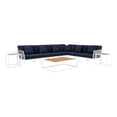thumbnail image 2 of Stance 9 Piece Aluminum Outdoor Patio Aluminum Sectional Sofa Set by Modway, 2 of 17