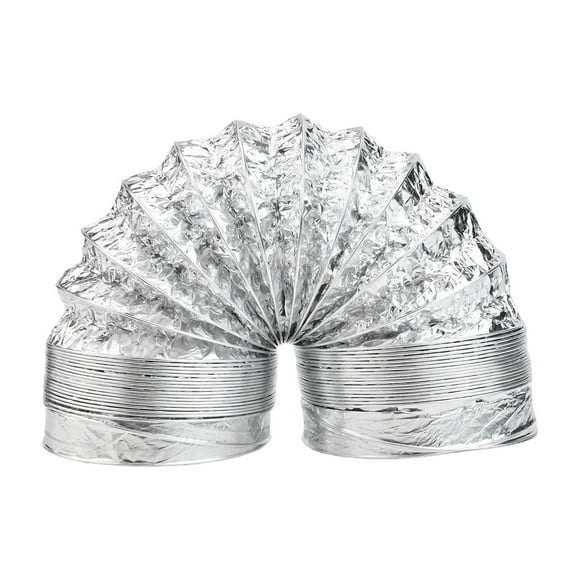 Aluminum Foil Pipe Ventilation Duct Aluminum Foil+steel Wire Flexible Duct Ventilation For Heating Ventilation