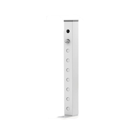Adjustable Window Security Bars,Window Guards for Home Security, Anti Theft Jammer Bars for(Small)Window (White-1 PCS, 9.84-16.73In)