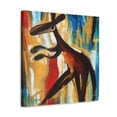 thumbnail image 2 of Kangaroo in Abstract - Canvas, 2 of 10